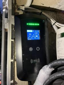 a close up of a parking meter with a car at Masseria Acquasalsa B&B TURISMO RURALE mini appartamenti STANDARD in Agnone