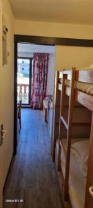 Voodi või voodid majutusasutuse Studio Valfréjus, pied des pistes toas