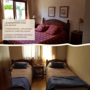 Ένα ή περισσότερα κρεβάτια σε δωμάτιο στο La Lucila