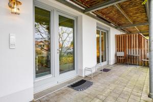 Patio nebo venkovní prostory v ubytování Haus Anke