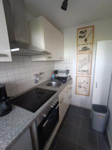 Η κουζίνα ή μικρή κουζίνα στο Studio Apartment Staufenflair
