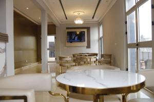 Χώρος καθιστικού στο Bel'hotel bangui