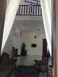 Χώρος καθιστικού στο TG Home Stay Villa Ahnagama