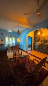 TV a/nebo společenská místnost v ubytování Souparnika