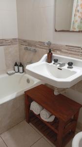 Koupelna v ubytování Tu dpto en Mardel