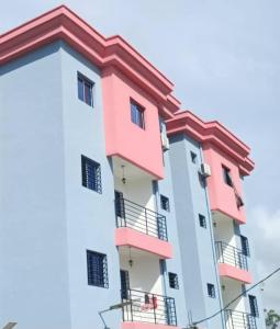 Το κτήριο όπου στεγάζεται  το διαμέρισμα