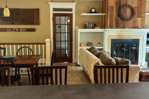 Posezení v ubytování Middle Ledge Lodge