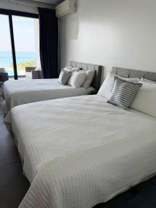 Postel nebo postele na pokoji v ubytování De las mejores vistas del Condominio + 54 fotografií