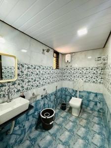 Koupelna v ubytování Beach and Hills Resort Diveager