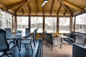 Χώρος καθιστικού στο Kôté Lac