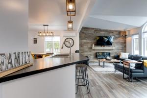 Χώρος καθιστικού στο Kôté Lac