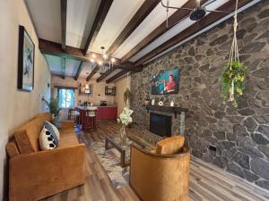 Μια τηλεόραση ή/και κέντρο ψυχαγωγίας στο Sasha: Tu refugio fascinante en Val'Quirico.