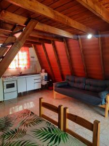 Η κουζίνα ή μικρή κουζίνα στο Cabañas Roma