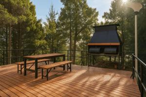 Μπαλκόνι ή βεράντα στο Aucapillan +9 φωτογραφίες