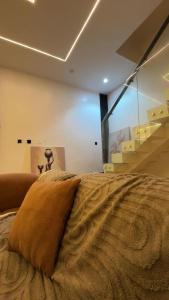 Una cama o camas en una habitación de Oschomes