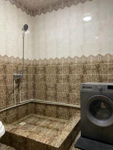 Koupelna v ubytování Mameen