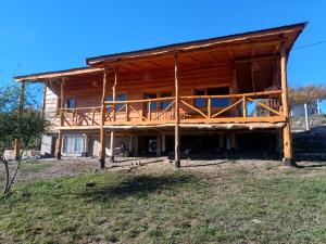 Το κτήριο όπου στεγάζεται  η παραθεριστική κατοικία