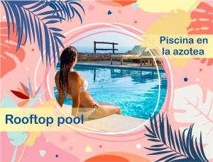 Πισίνα στο ή κοντά στο CARIBBEAN TROPICAL STUDIOS and SUITES - BEACH CLUB, SPA, RESTAURANTS - playa LOS CORALES - DUCASSI