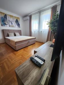 Χώρος καθιστικού στο Apartman Desetka