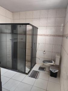 Ένα μπάνιο στο Casa Encanto Belém