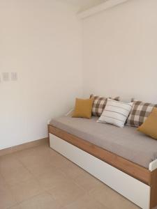 Postel nebo postele na pokoji v ubytování Posada Atama