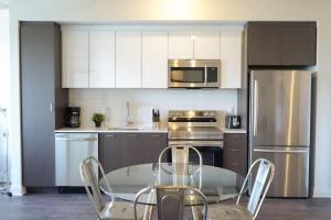 Køkken eller tekøkken på Corporate Stays Monarc Bedroom