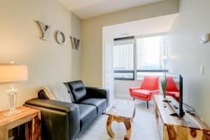 Et opholdsområde på Corporate Stays The Met 2 Bedrooms