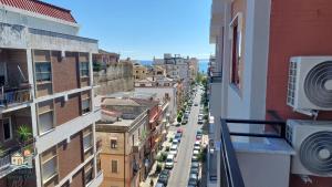 a view of a city street from a building at A Casa di Nonna Lidia in Crotone +2 photos
