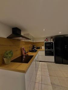 Η κουζίνα ή μικρή κουζίνα στο Le Cocoon caché avec parking