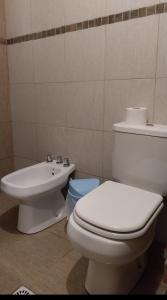 Koupelna v ubytování Cabañas Meraki Tilcara