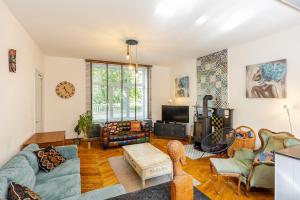 Posezení v ubytování Gîte de la Poste