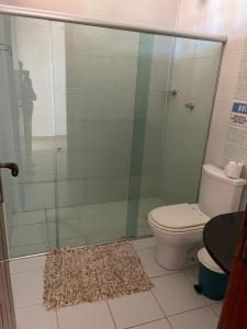 Koupelna v ubytování Casa da Nadir Spalla - Praia de Cumuruxatiba