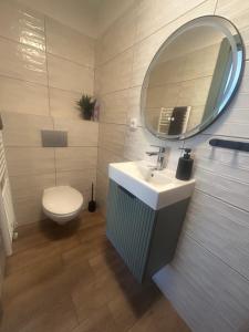 Ένα μπάνιο στο Apartman nad Metují