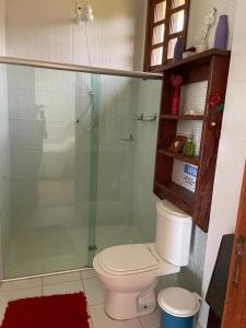 Koupelna v ubytování Casa da Nadir Spalla - Praia de Cumuruxatiba