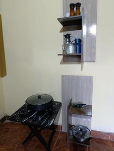 Η κουζίνα ή μικρή κουζίνα στο Rancho Felicia y Moisés +7 φωτογραφίες