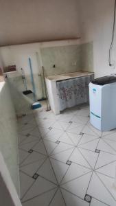 Koupelna v ubytování Casa Leal