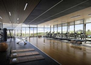 Γυμναστήριο ή/και όργανα γυμναστικής στο Bloomfields Cozy StuYas Golf Collection