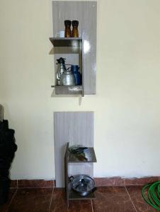 Η κουζίνα ή μικρή κουζίνα στο Rancho Felicia y Moisés