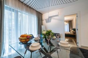 Posezení v ubytování High-End Suites - Terrace Views ApartHotel