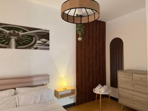 Postel nebo postele na pokoji v ubytování Chalet des Roses + 12 fotografií