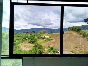 Nespecifikovaný výhled na hory nebo výhled na hory při pohledu z apartmánu