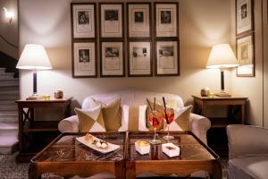 Χώρος καθιστικού στο Villa Michelangelo Vicenza – Starhotels Collezione