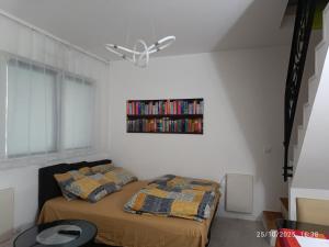 Postel nebo postele na pokoji v ubytování Zemun Central + 41 fotografií