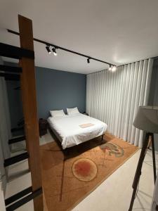 Postel nebo postele na pokoji v ubytování Casa JV