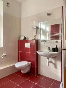 Ένα μπάνιο στο Hotel Central