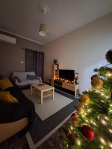 Μια τηλεόραση ή/και κέντρο ψυχαγωγίας στο Andreou Apartment