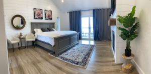 Ένα ή περισσότερα κρεβάτια σε δωμάτιο στο Vineyard Countryside