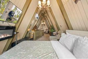 Ένα ή περισσότερα κρεβάτια σε δωμάτιο στο La Kabanita