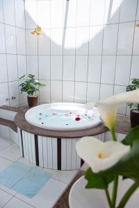 Ένα μπάνιο στο Pousada Medeiros