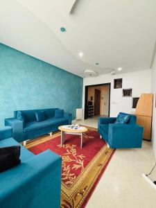 Khu vực ghế ngồi tại Dream Appartement Monastir